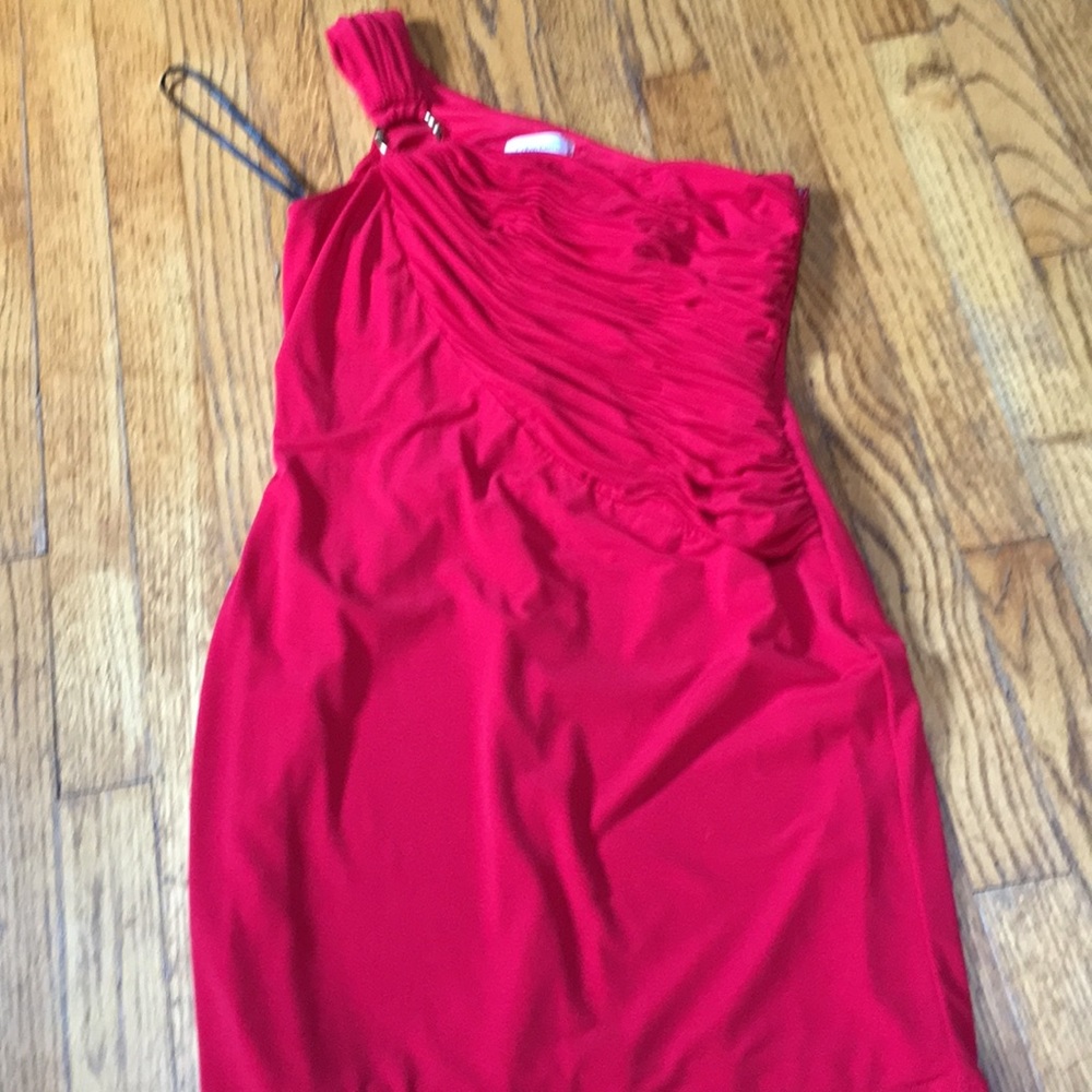 Red dress
